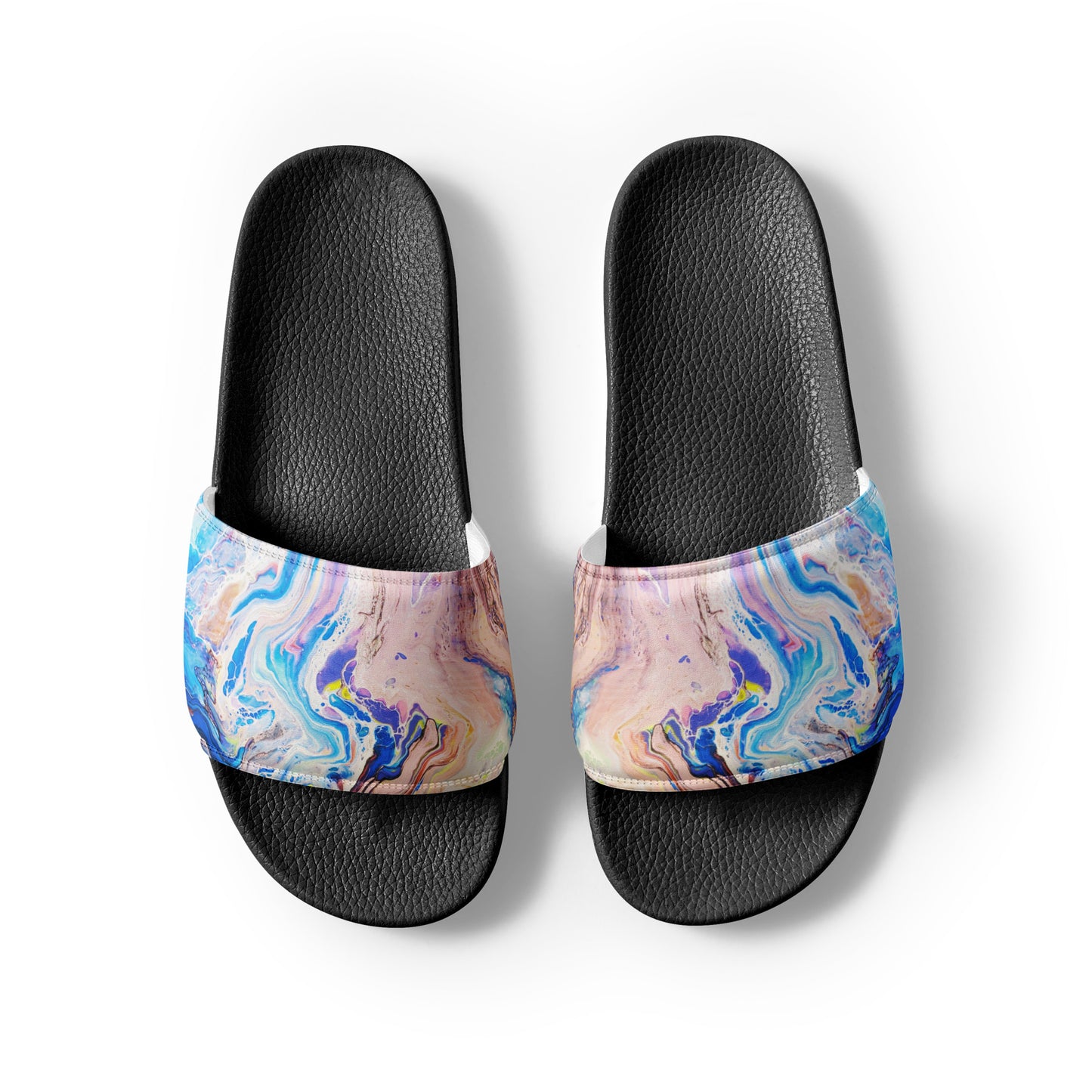 Women's Slides - Fluid Art Design - FA-019A