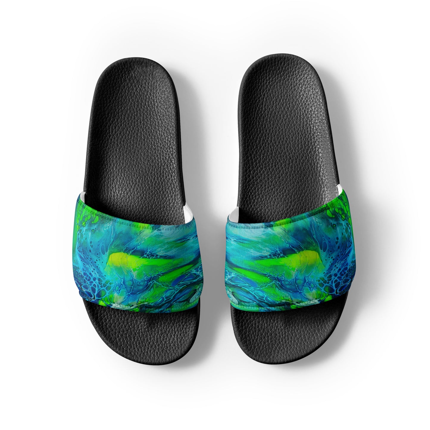 Women's Slides - Fluid Art Design - FA-013-2