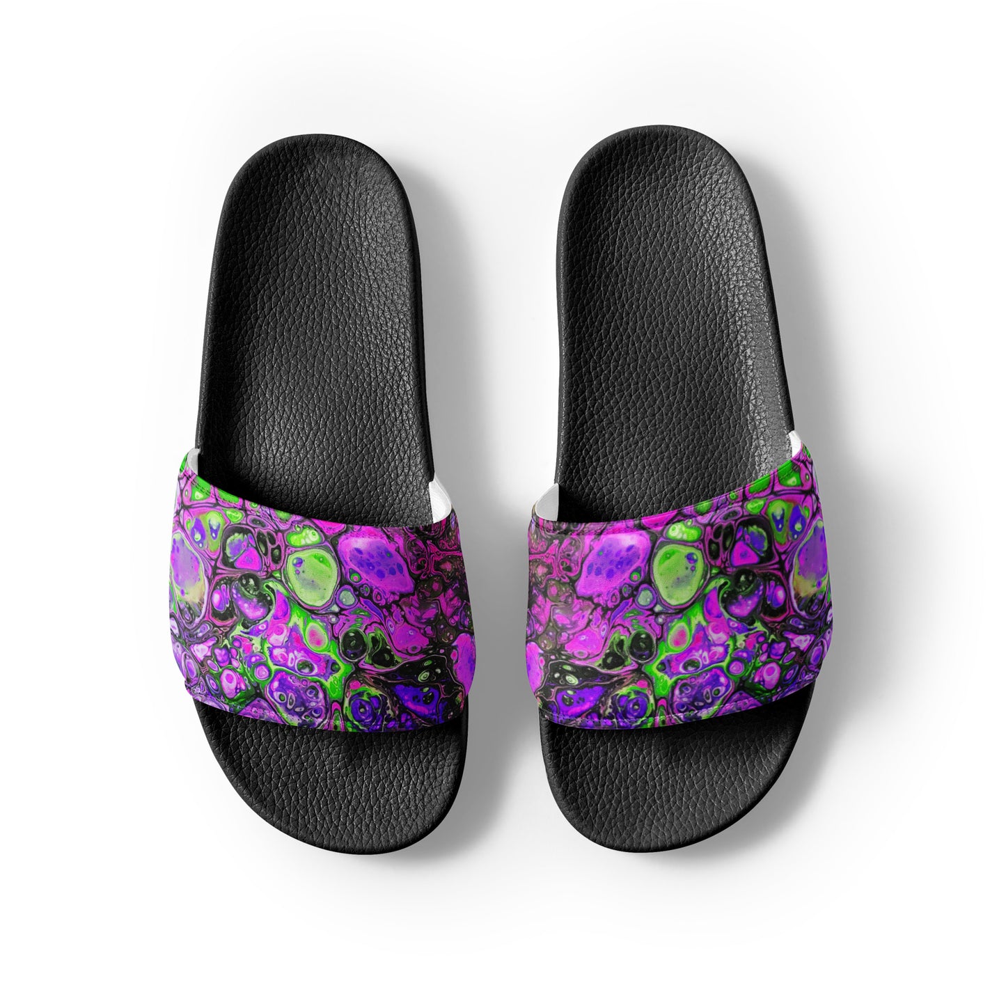 Women's Slides - Fluid Art Design - FA-007A-2