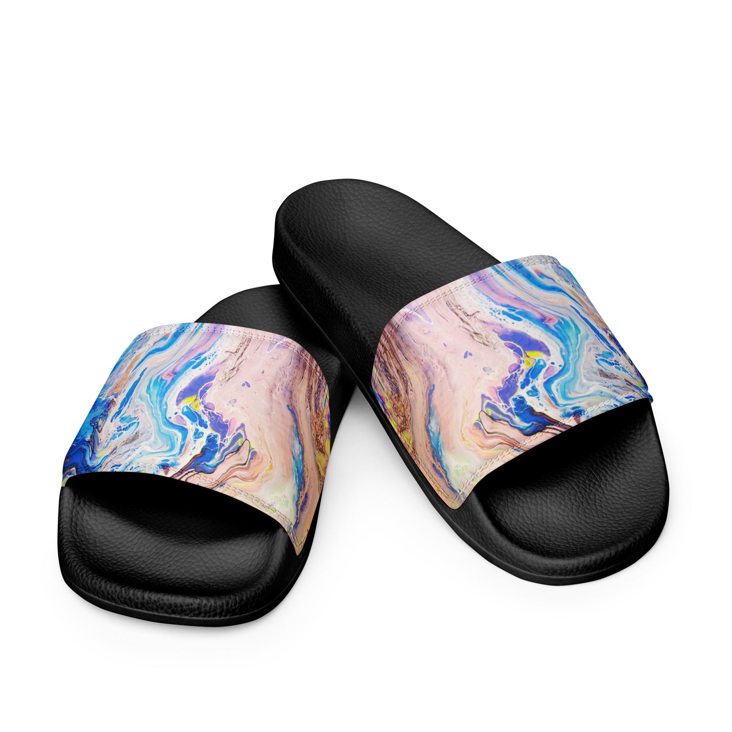 Women's Slides - Fluid Art Design - FA-019A
