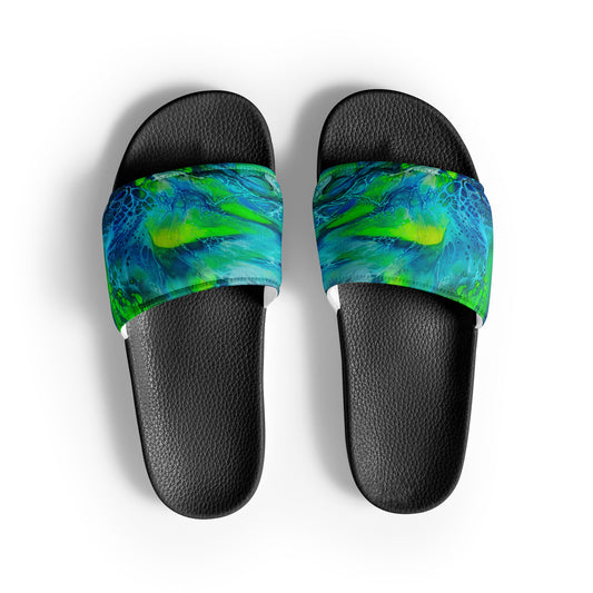 Women's Slides - Fluid Art Design - FA-013-2