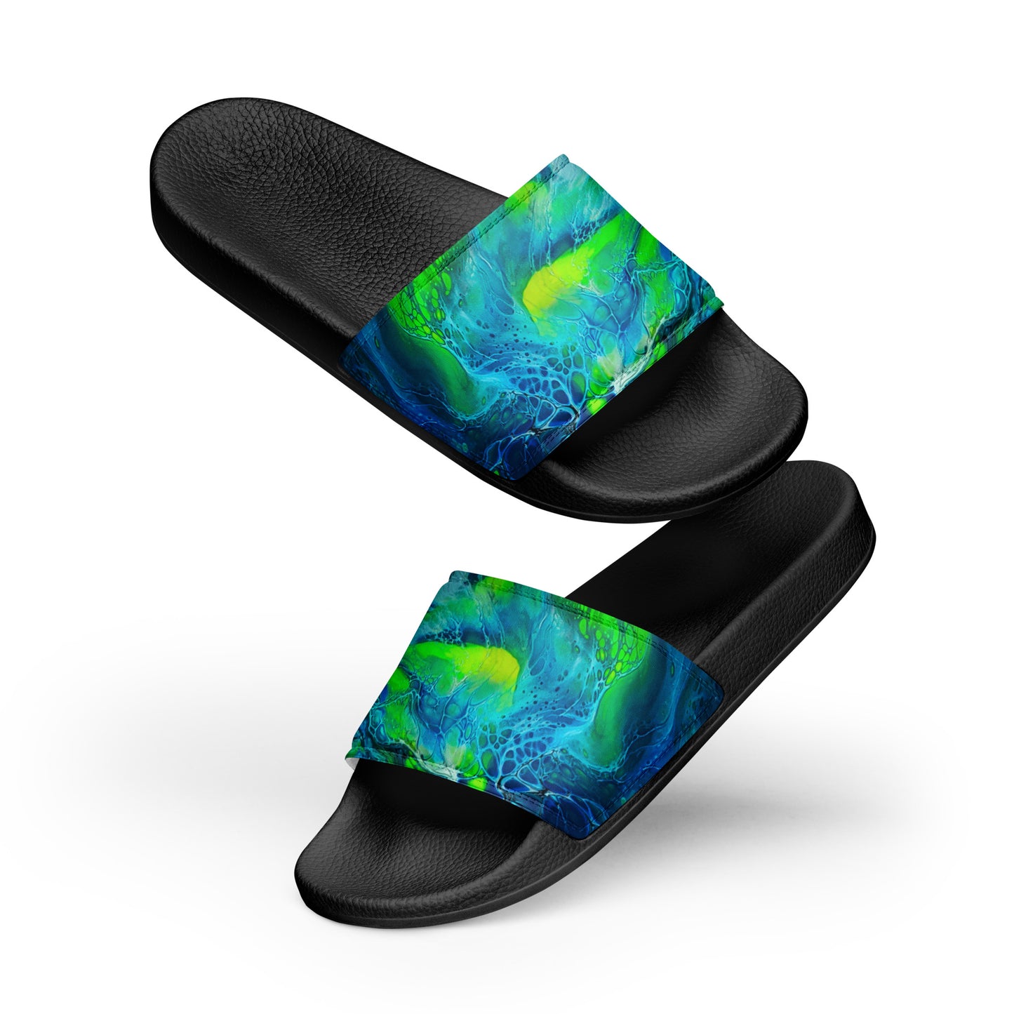 Women's Slides - Fluid Art Design - FA-013-2