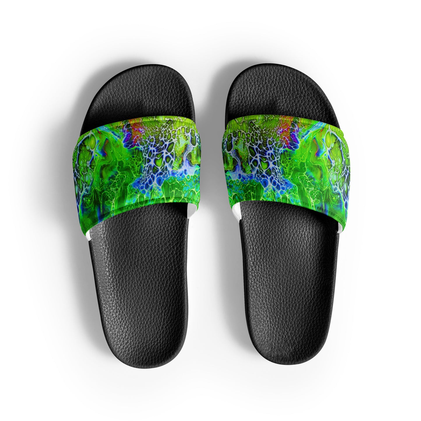 Women's Slides - Fluid Art Design - FA-012A-1
