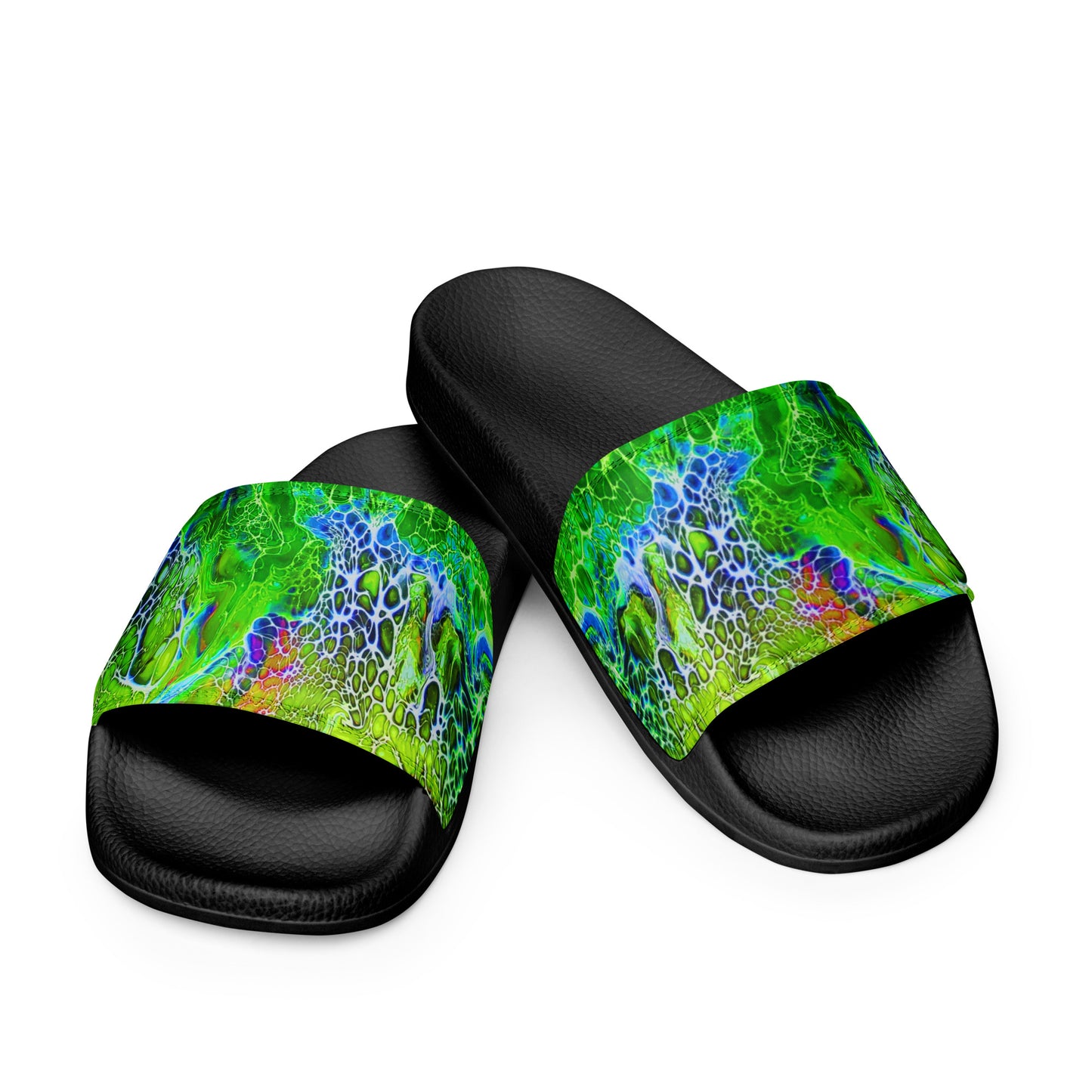 Women's Slides - Fluid Art Design - FA-012A-1