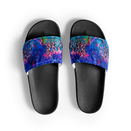 Women's Slides - Fluid Art Design - FA-012-1