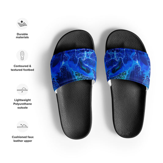 Women's Slides - Fluid Art Design - FA-012-2