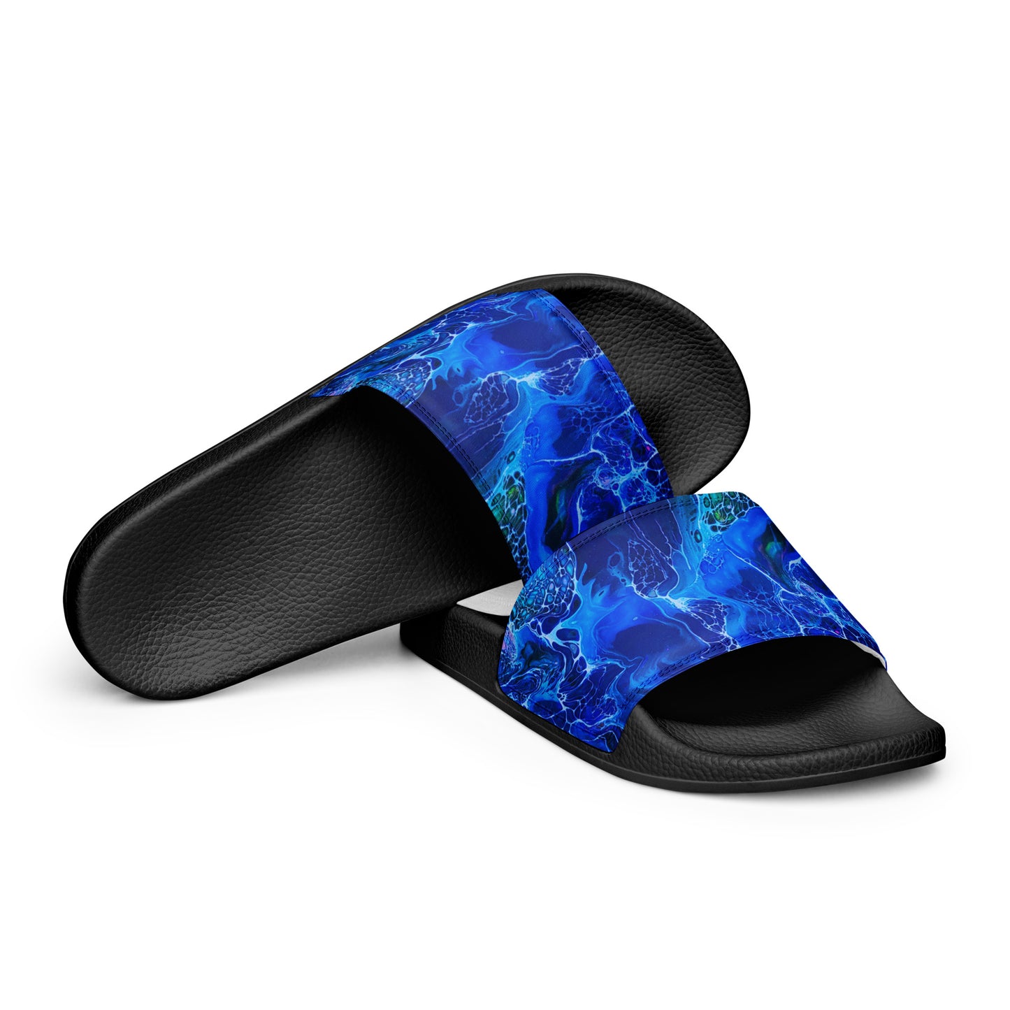 Women's Slides - Fluid Art Design - FA-012-2