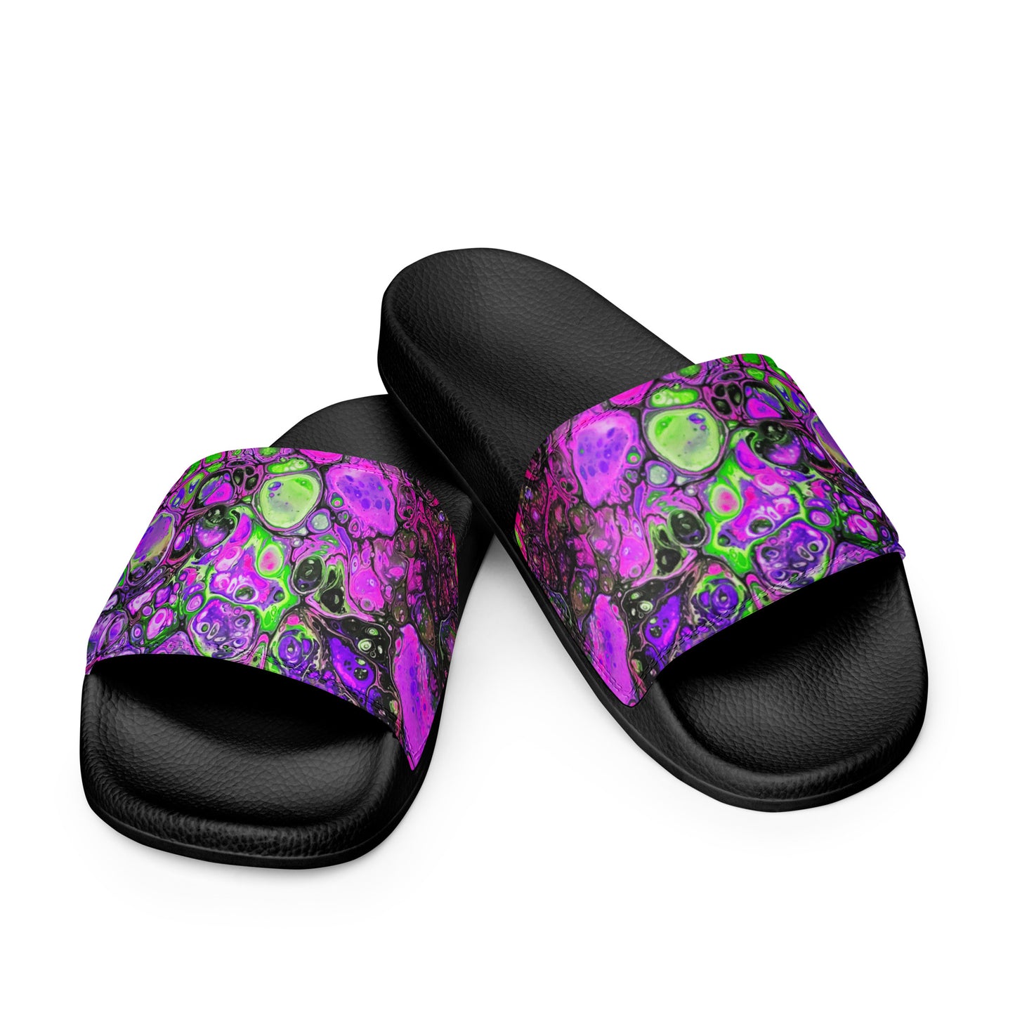 Women's Slides - Fluid Art Design - FA-007A-2