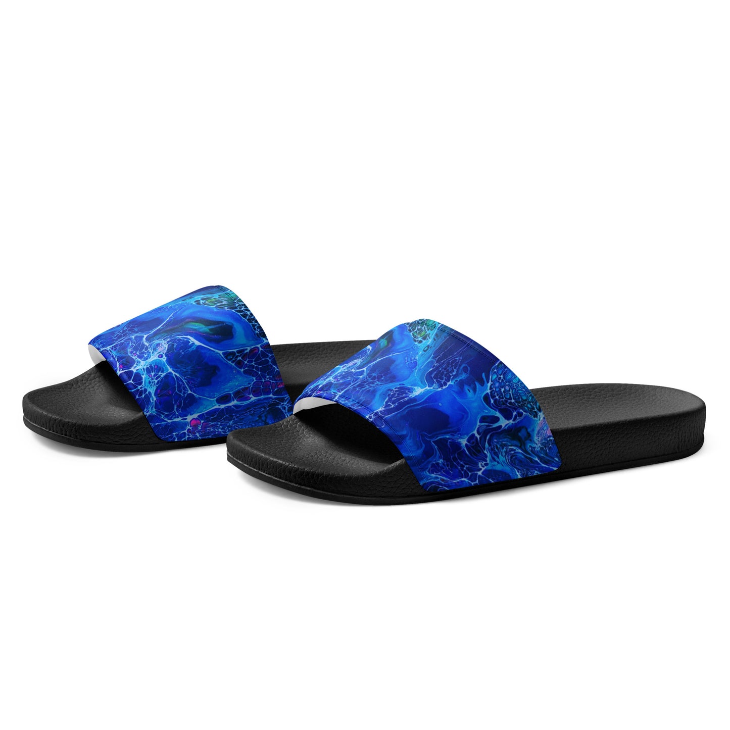 Women's Slides - Fluid Art Design - FA-012-2