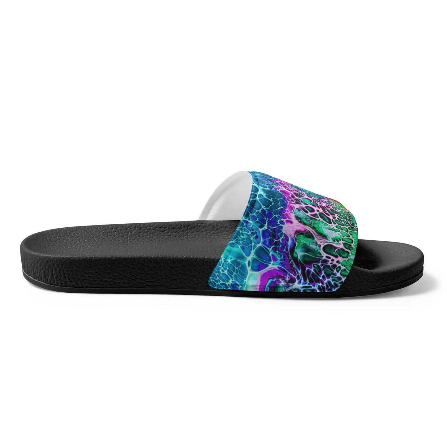 Women's Slides - Fluid Art Design - FA-012B-1