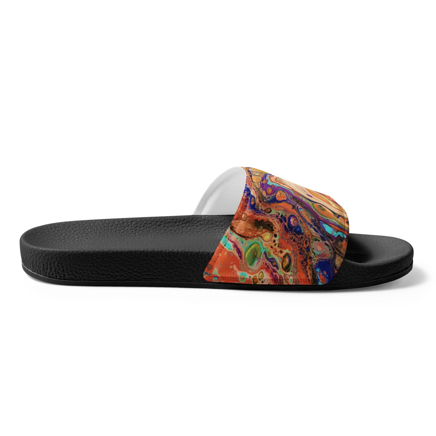 Women's Slides - Fluid Art Design - FA-011E-1