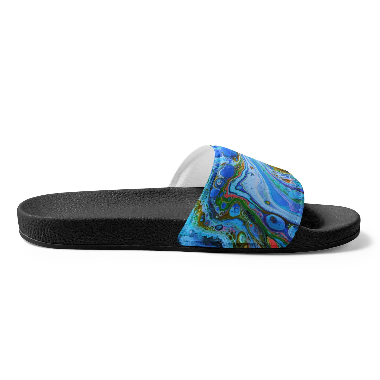 Women's Slides - Fluid Art Design - FA-011A-1