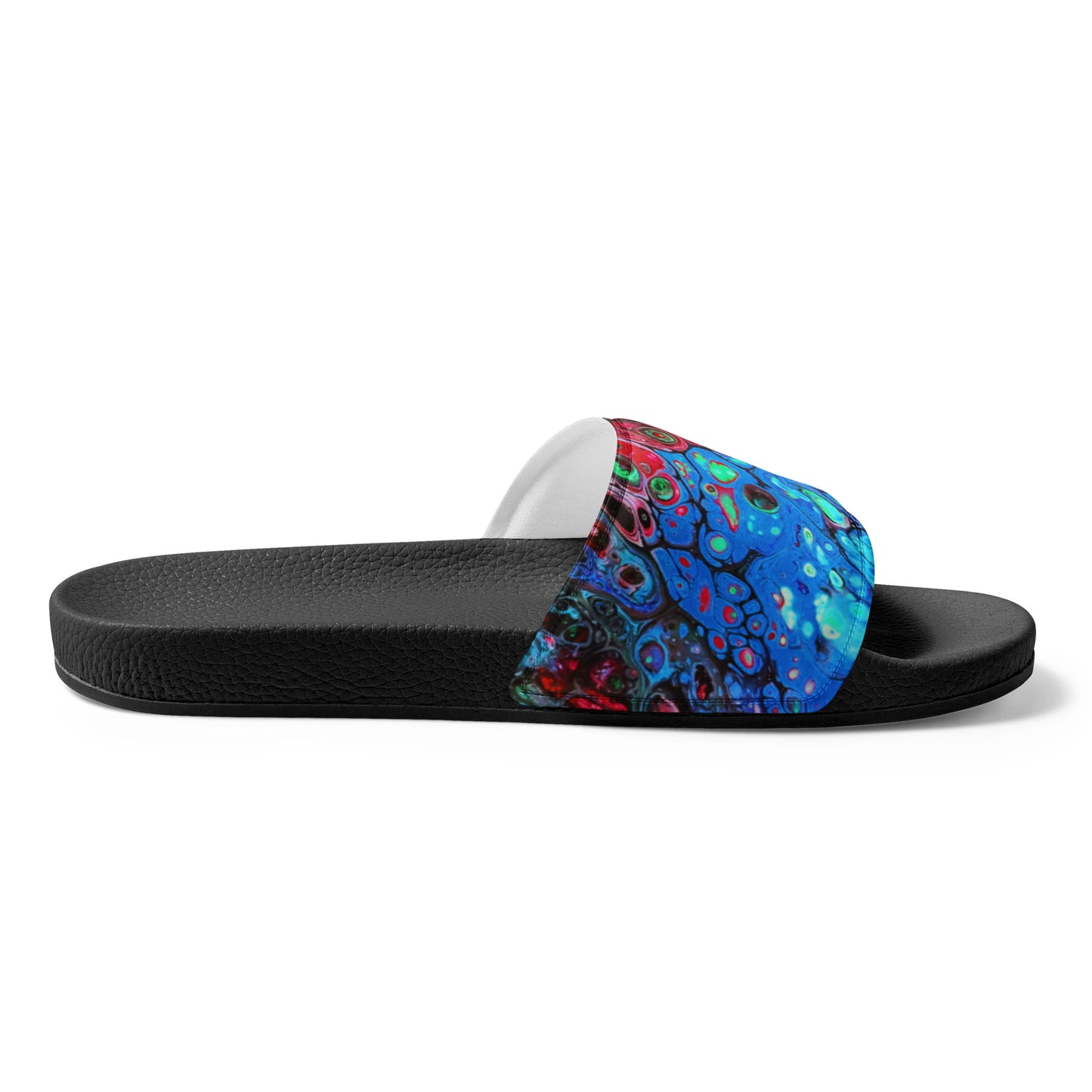 Women's Slides - Fluid Art Design - FA-007C-1