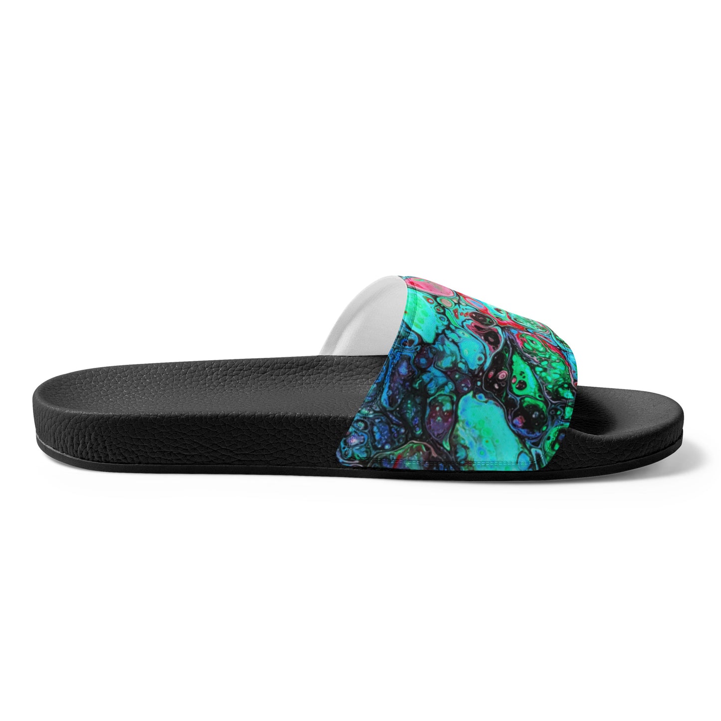 Women's Slides - Fluid Art Design - FA-007C-2