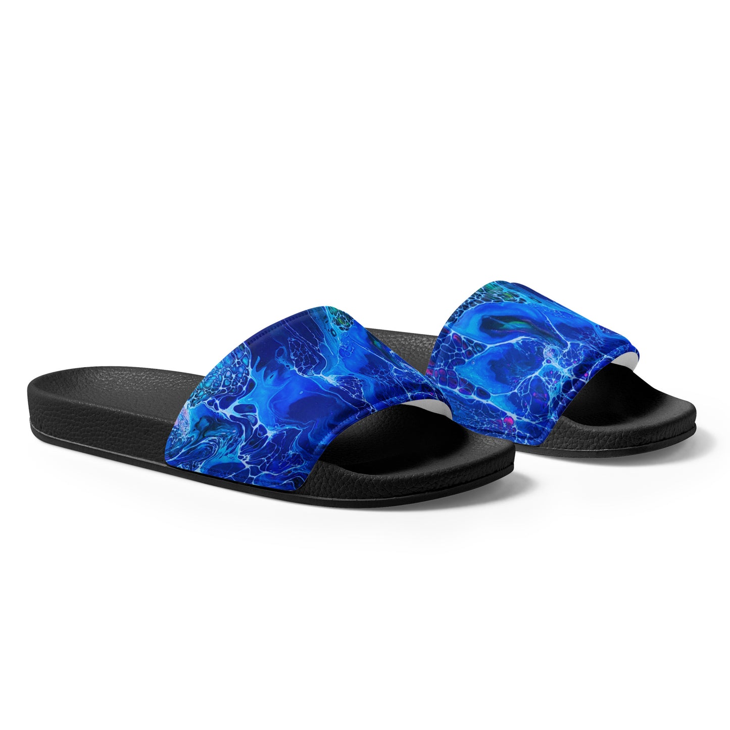 Women's Slides - Fluid Art Design - FA-012-2