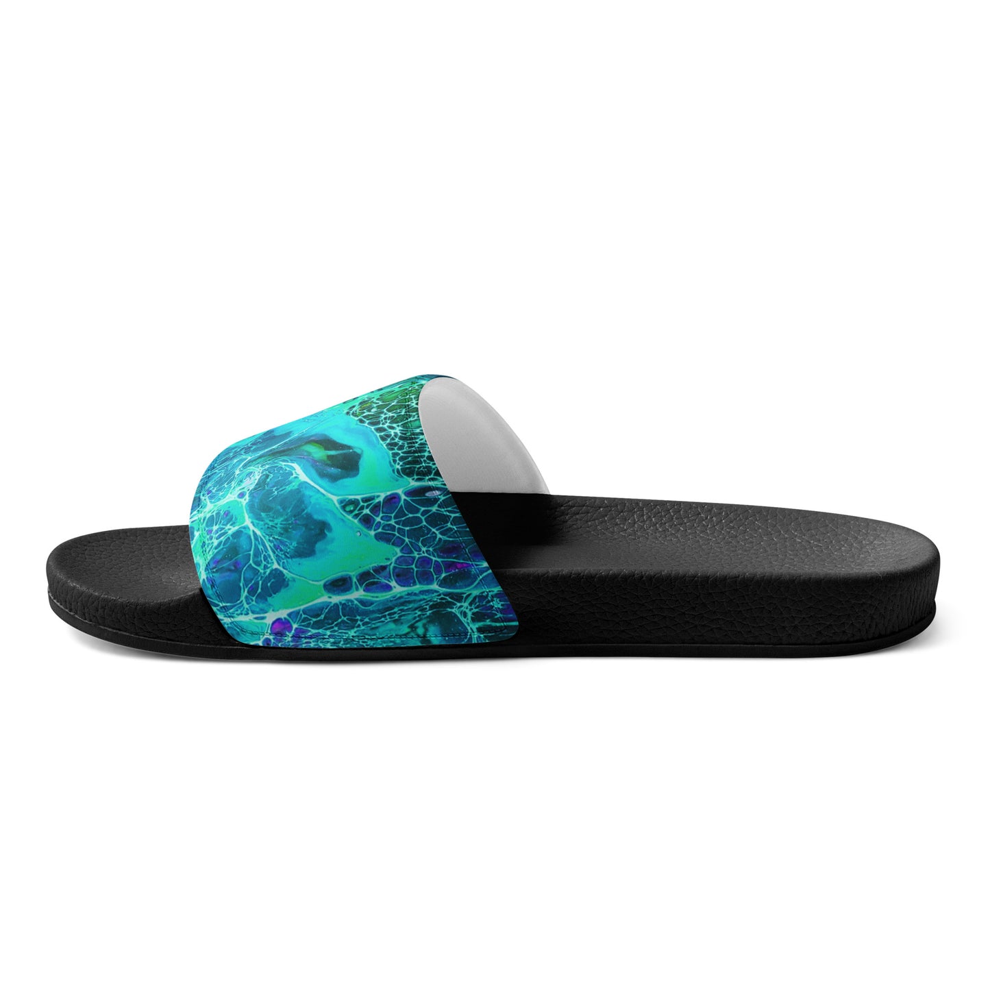 Women's Slides - Fluid Art Design - FA-012B-2
