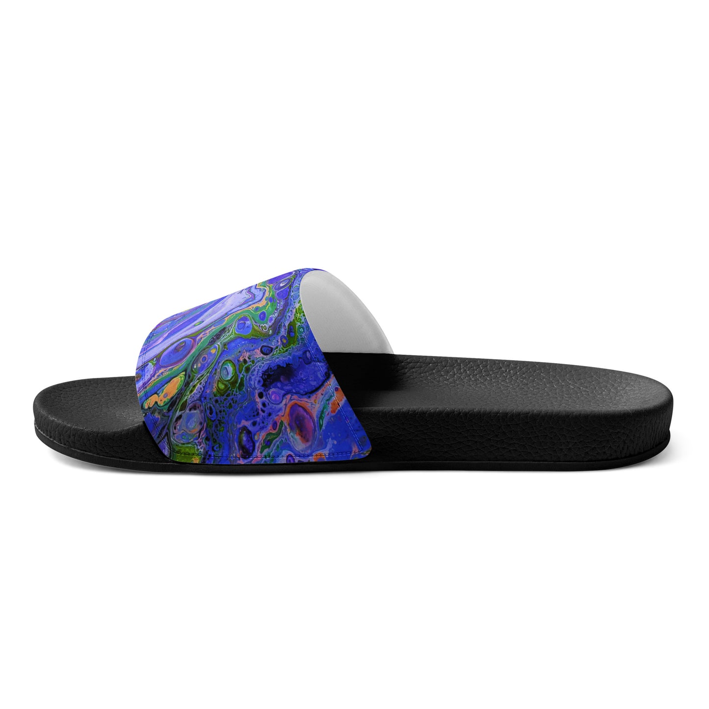 Women's Slides - Fluid Art Design - FA-011B-1