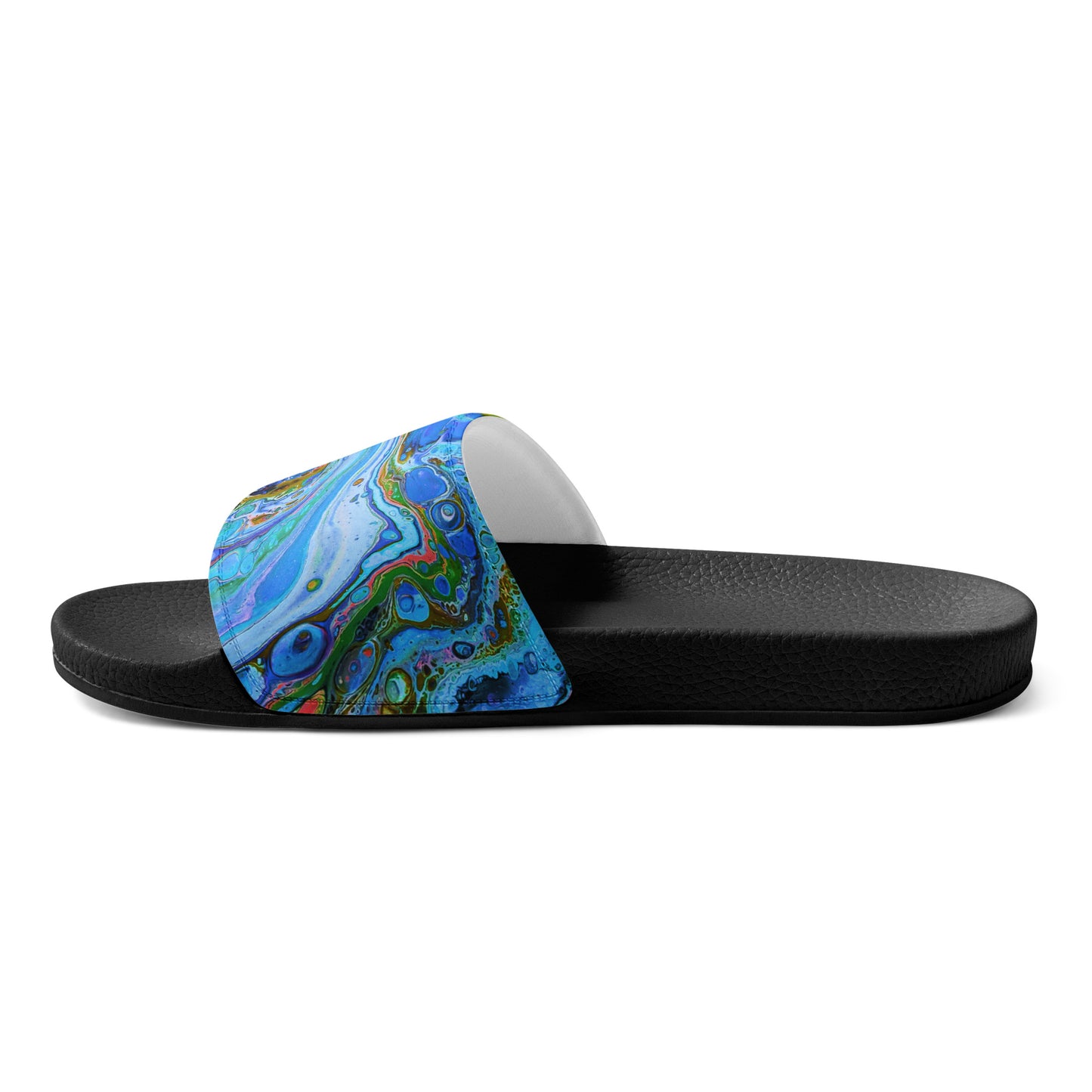 Women's Slides - Fluid Art Design - FA-011A-1
