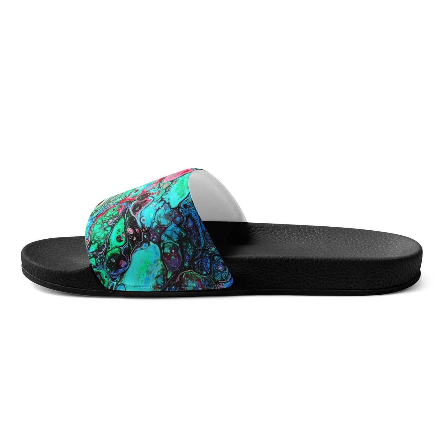 Women's Slides - Fluid Art Design - FA-007C-2