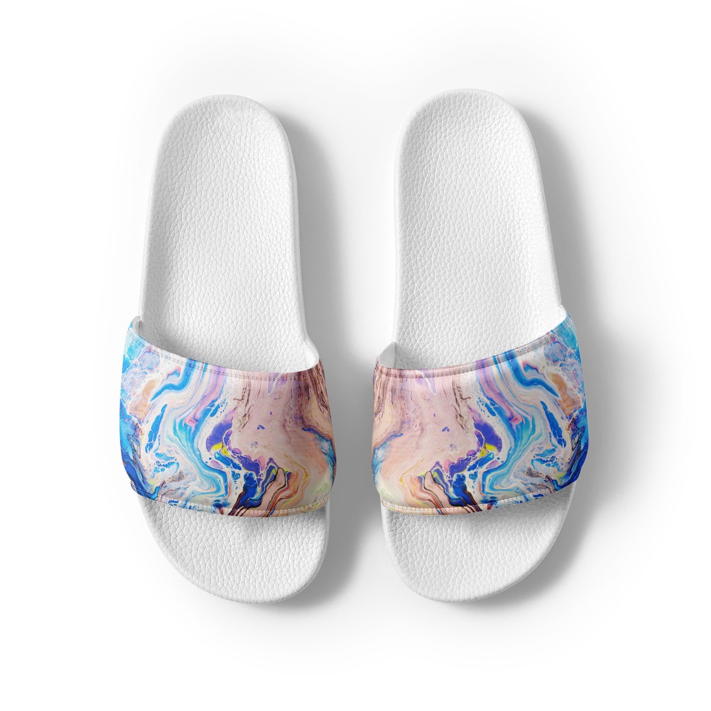 Women's Slides - Fluid Art Design - FA-019A