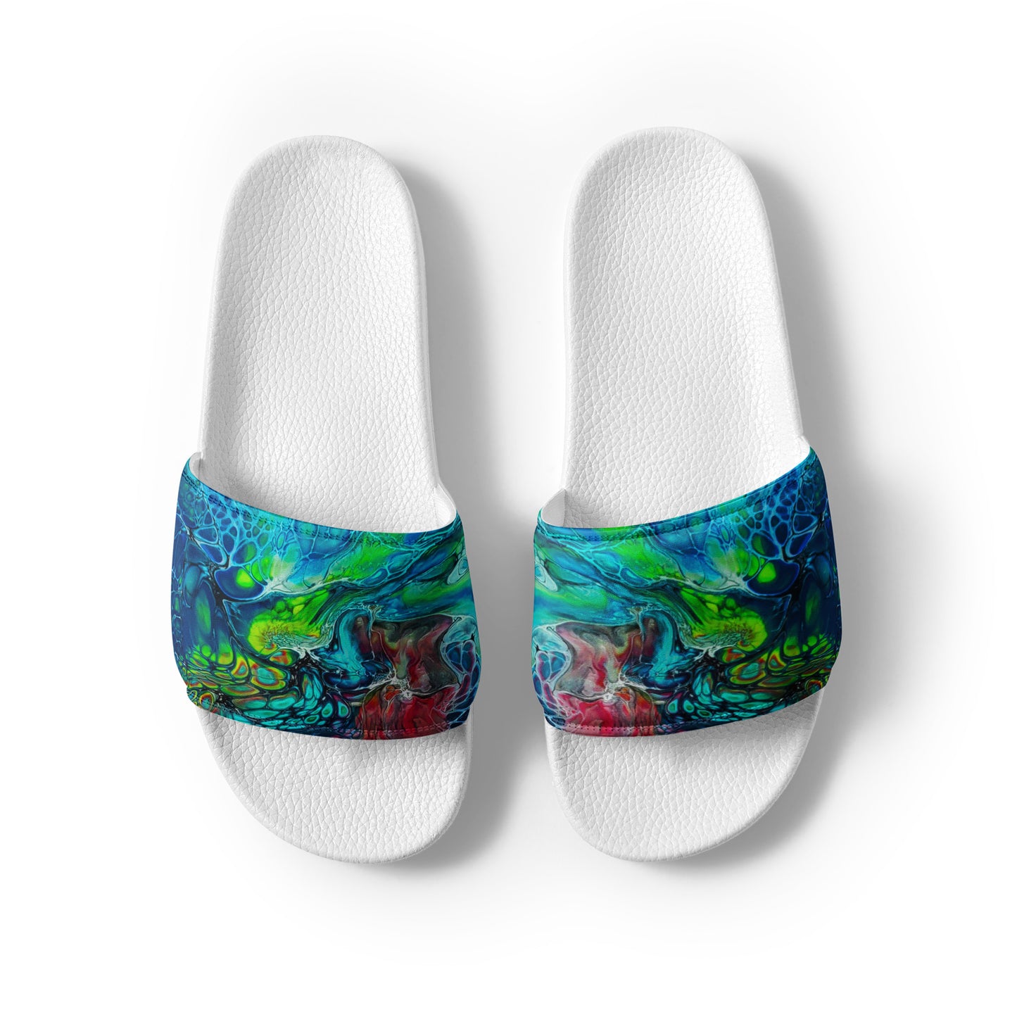 Women's Slides - Fluid Art Design - FA-013