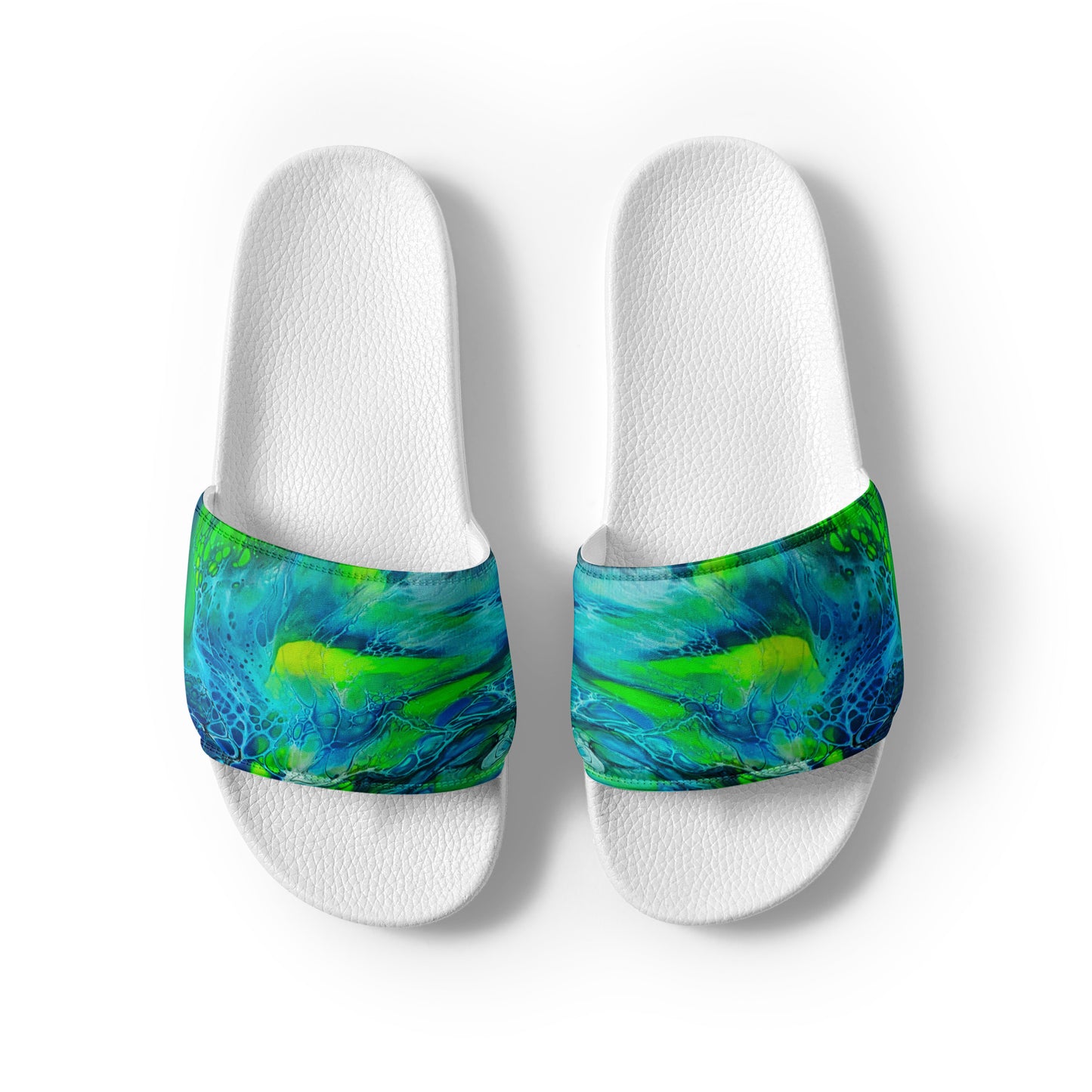 Women's Slides - Fluid Art Design - FA-013-2