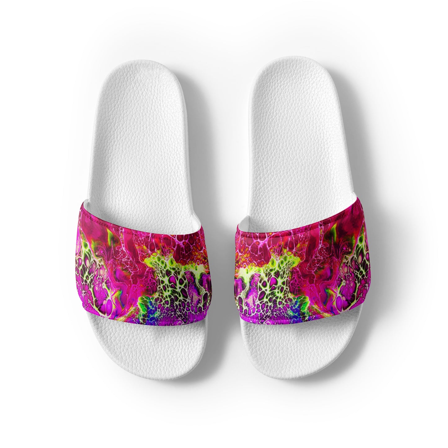 Women's Slides - Fluid Art Design - FA-012C-1