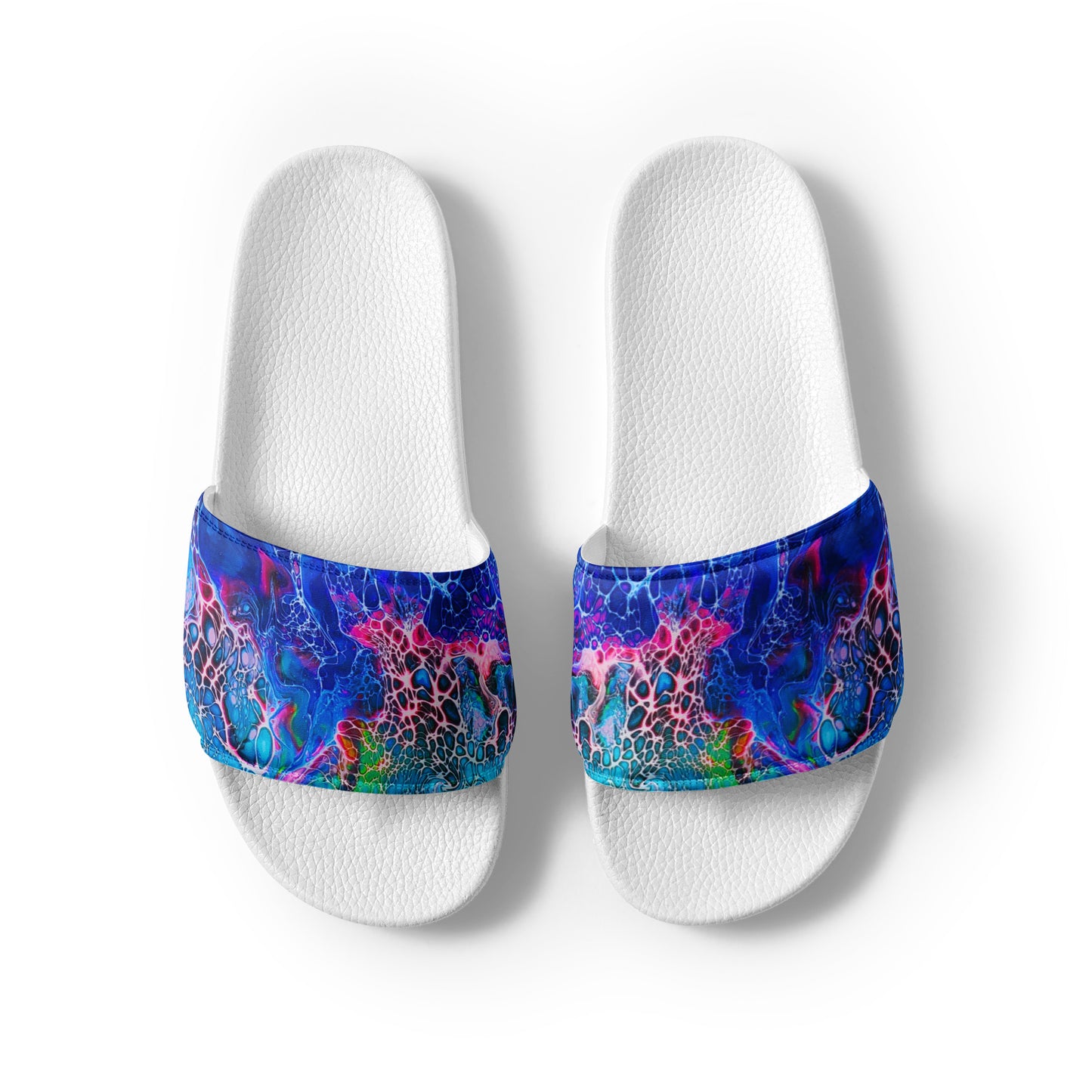 Women's Slides - Fluid Art Design - FA-012-1