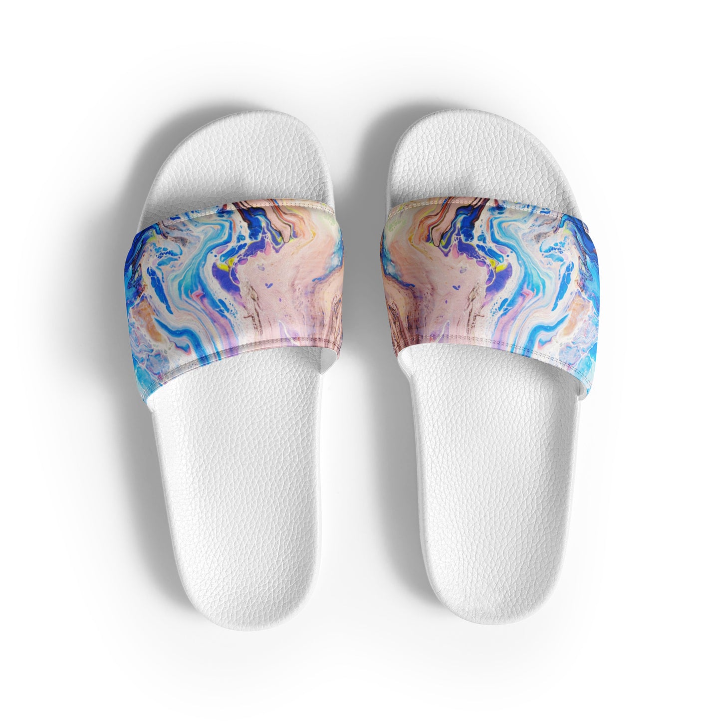 Women's Slides - Fluid Art Design - FA-019A