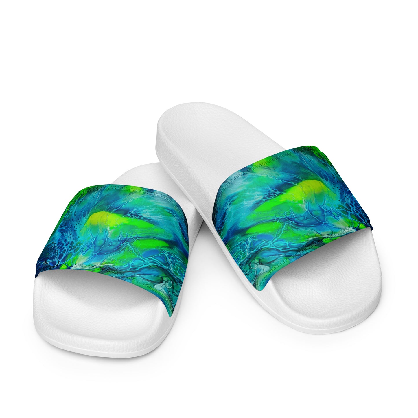 Women's Slides - Fluid Art Design - FA-013-2