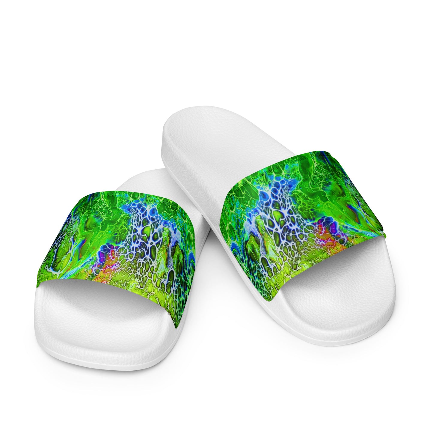 Women's Slides - Fluid Art Design - FA-012A-1