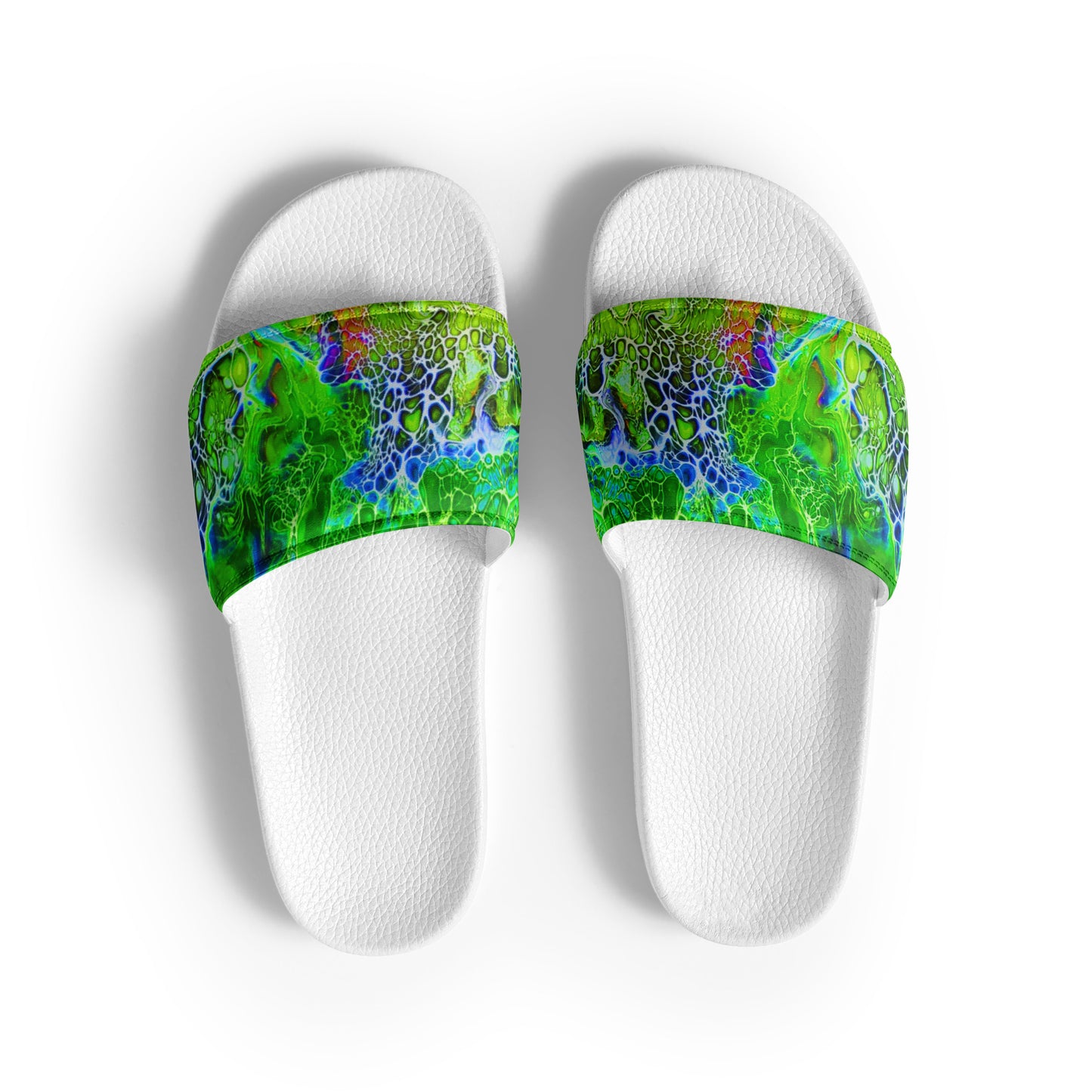 Women's Slides - Fluid Art Design - FA-012A-1