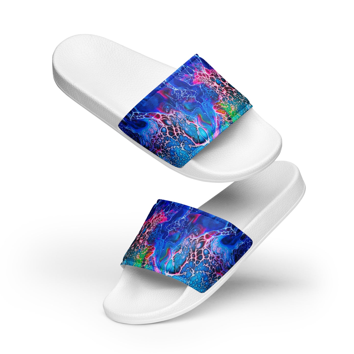 Women's Slides - Fluid Art Design - FA-012-1