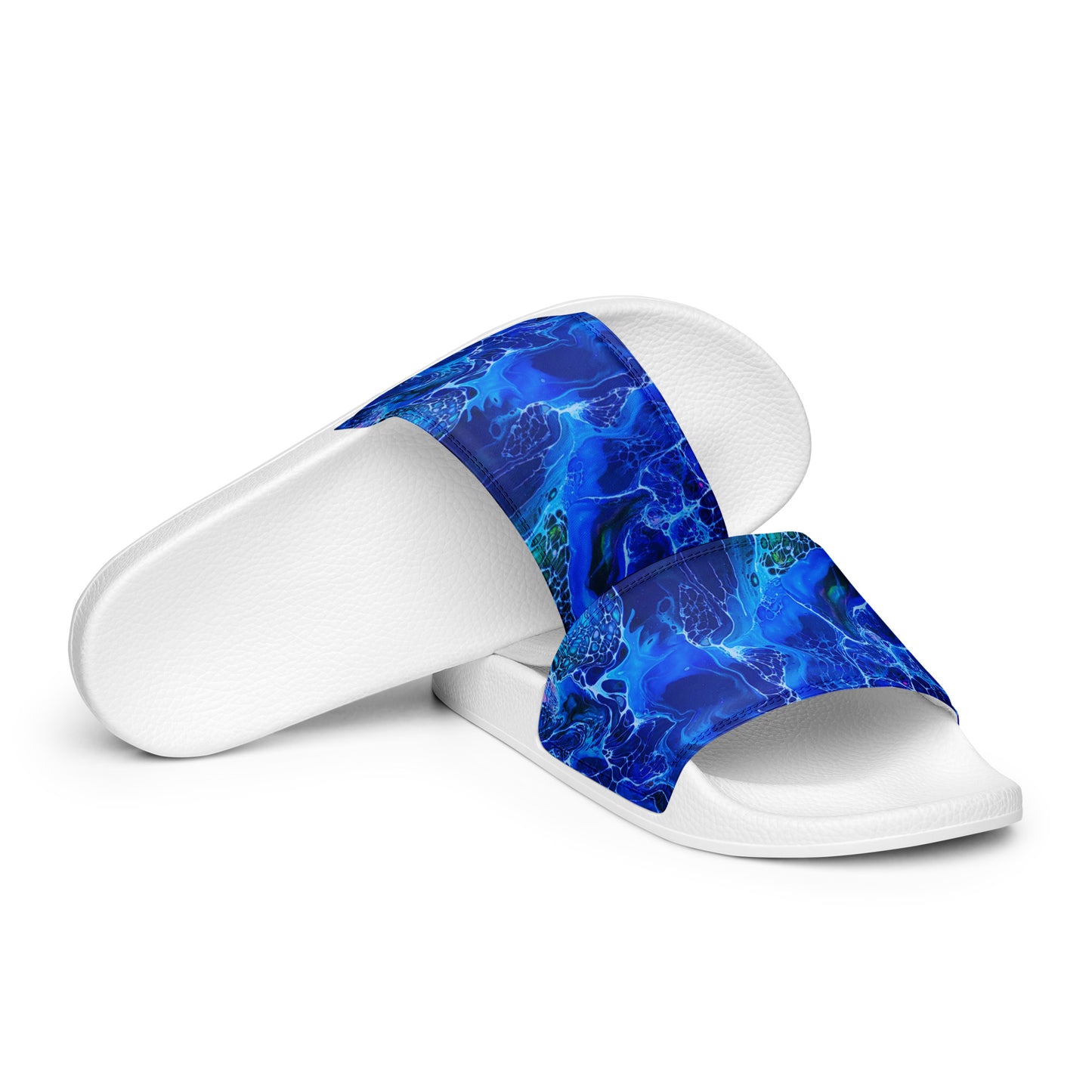 Women's Slides - Fluid Art Design - FA-012-2