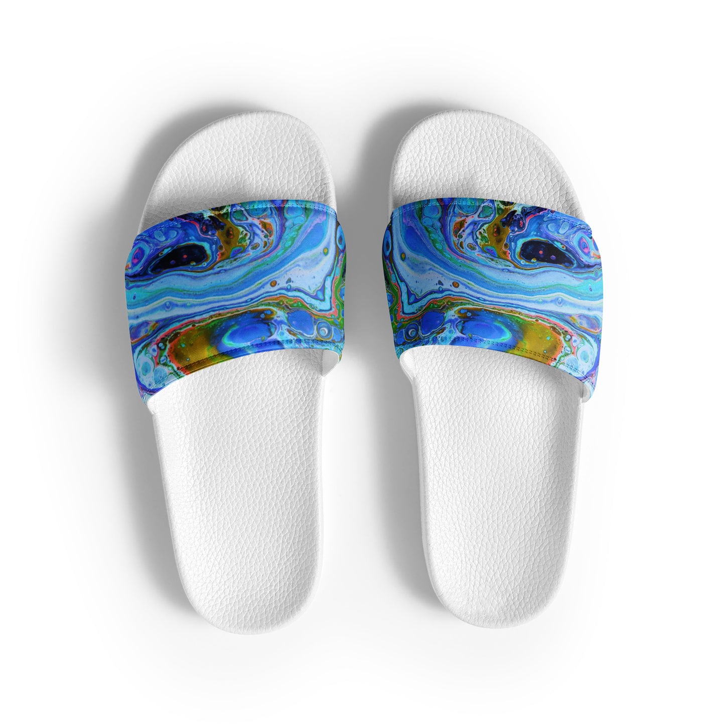 Women's Slides - Fluid Art Design - FA-011A-1