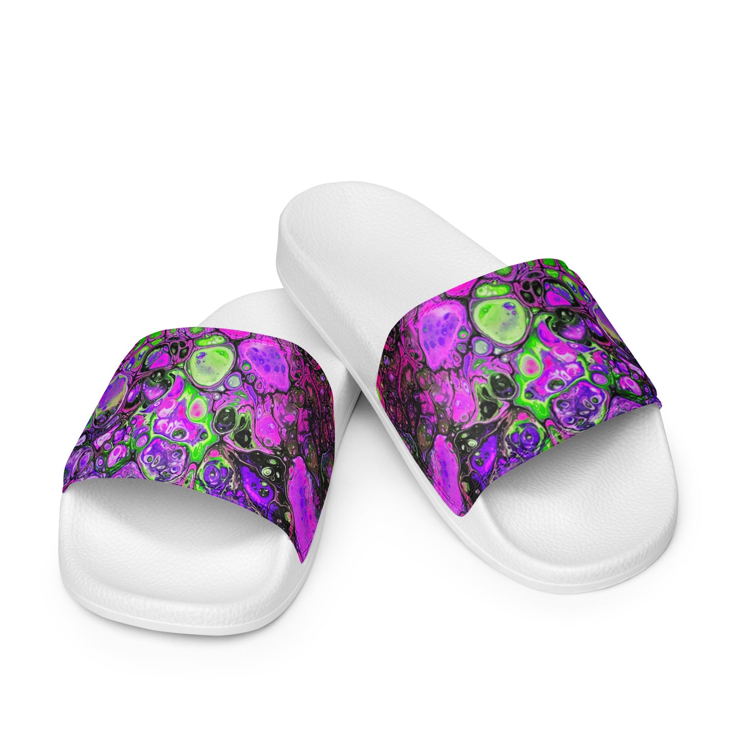 Women's Slides - Fluid Art Design - FA-007A-2
