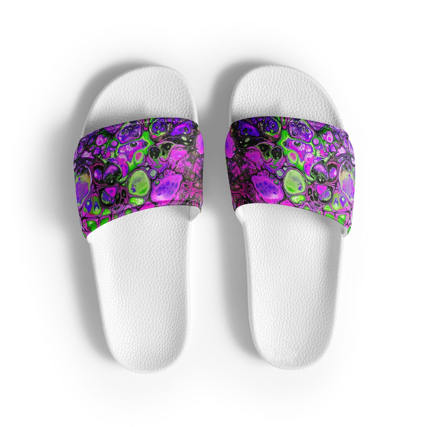 Women's Slides - Fluid Art Design - FA-007A-2