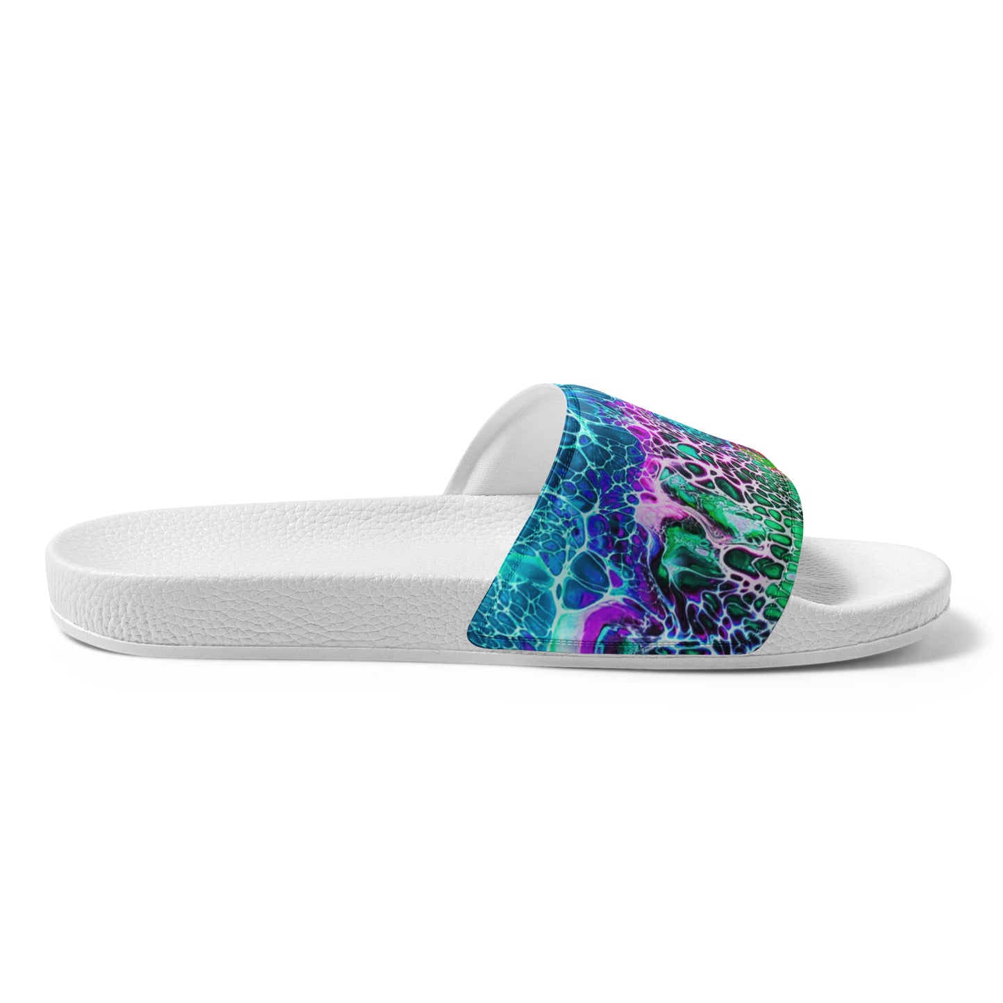 Women's Slides - Fluid Art Design - FA-012B-1