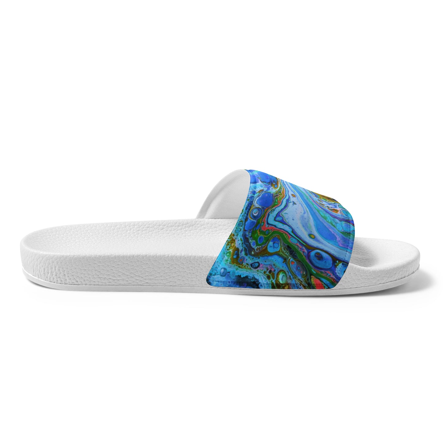 Women's Slides - Fluid Art Design - FA-011A-1