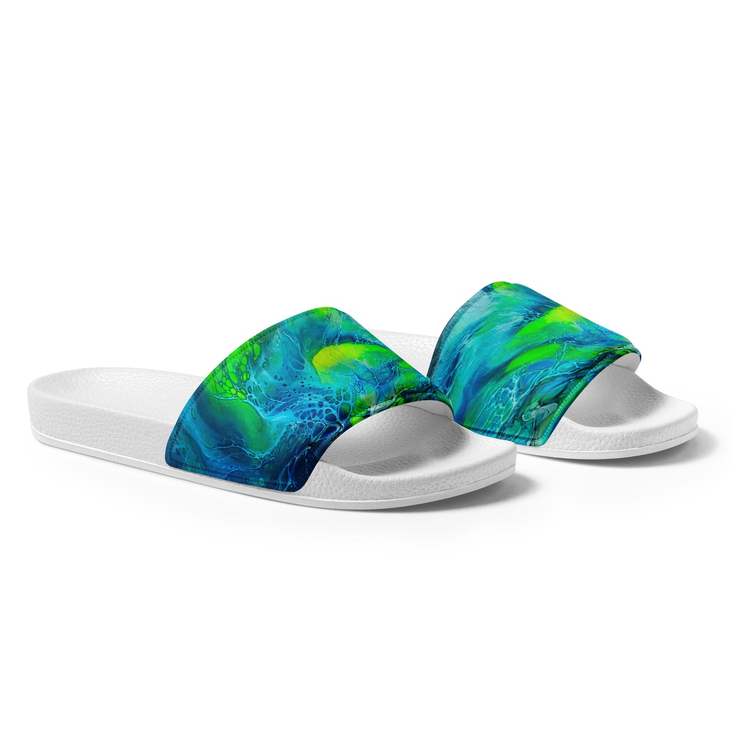 Women's Slides - Fluid Art Design - FA-013-2