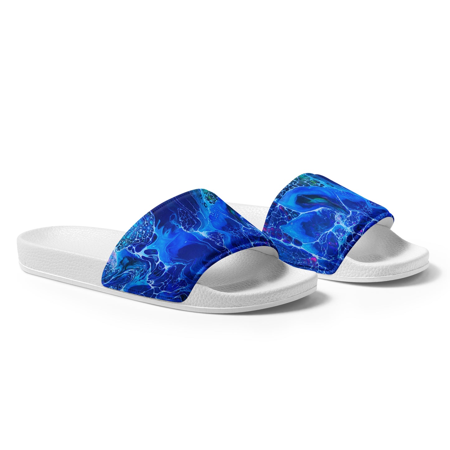 Women's Slides - Fluid Art Design - FA-012-2