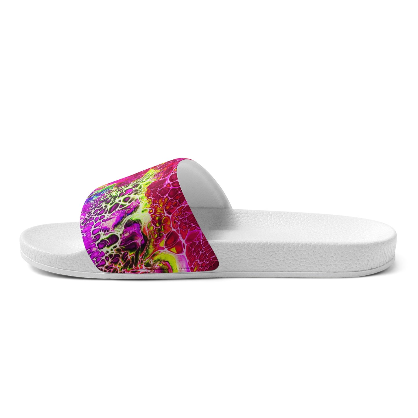 Women's Slides - Fluid Art Design - FA-012C-1