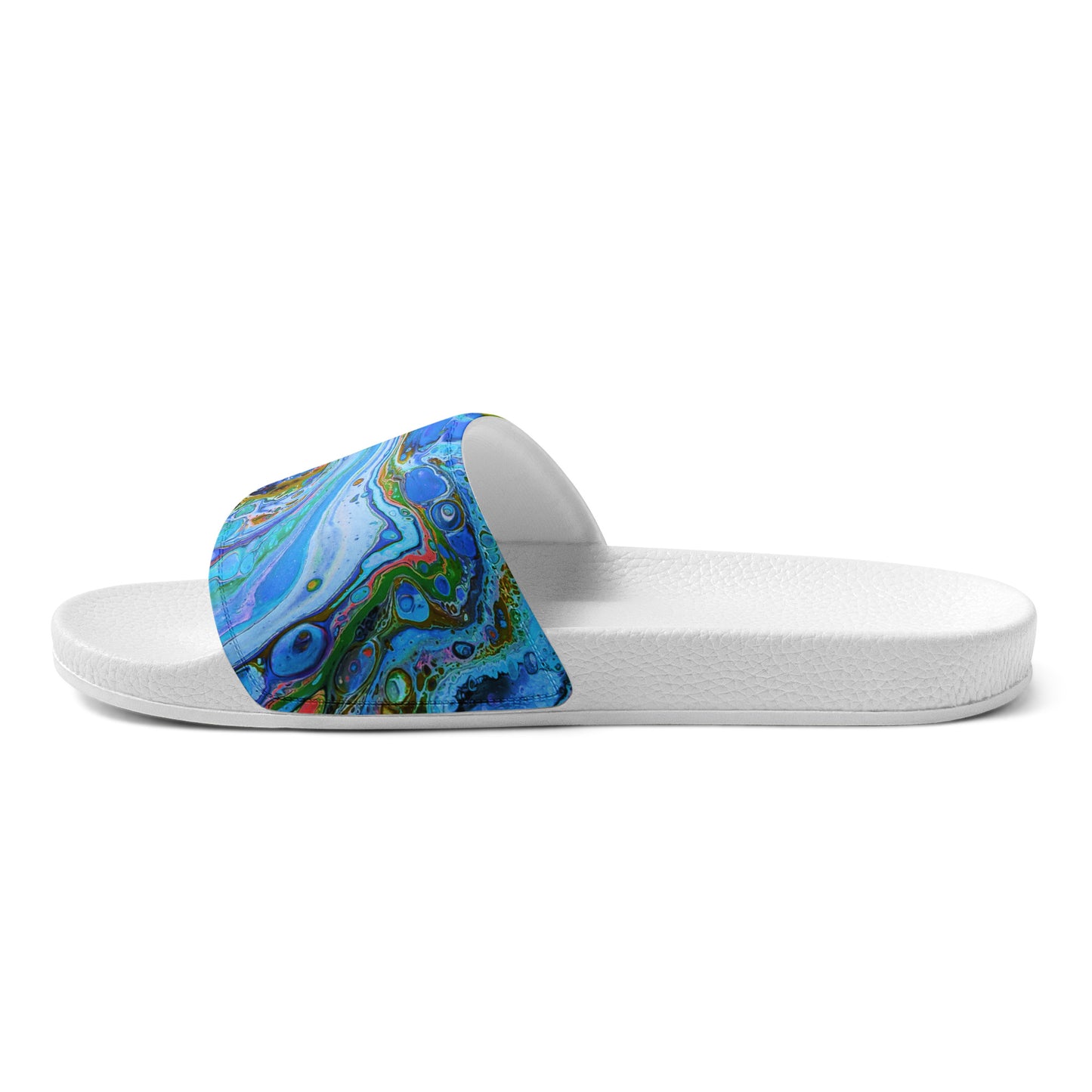 Women's Slides - Fluid Art Design - FA-011A-1