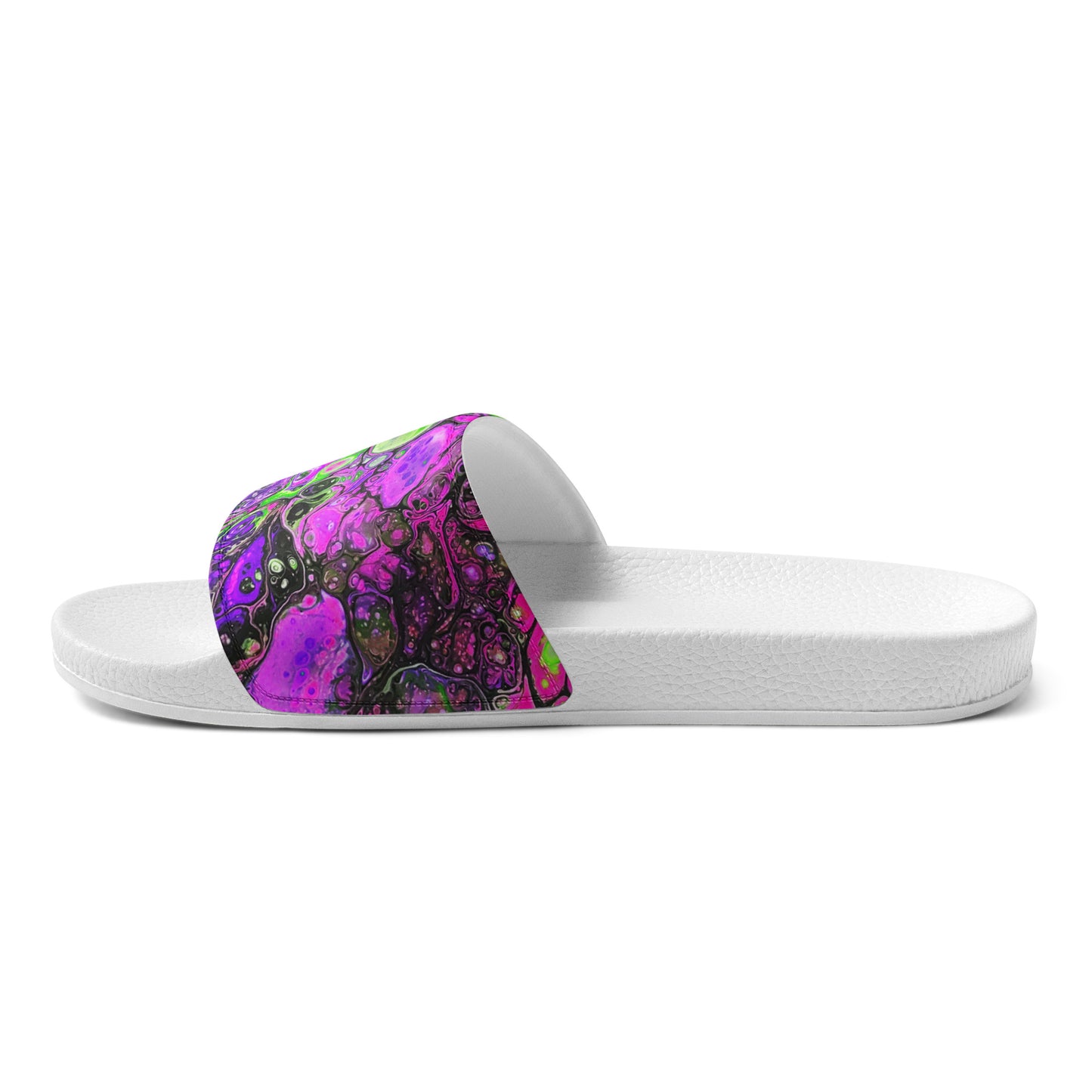 Women's Slides - Fluid Art Design - FA-007A-2