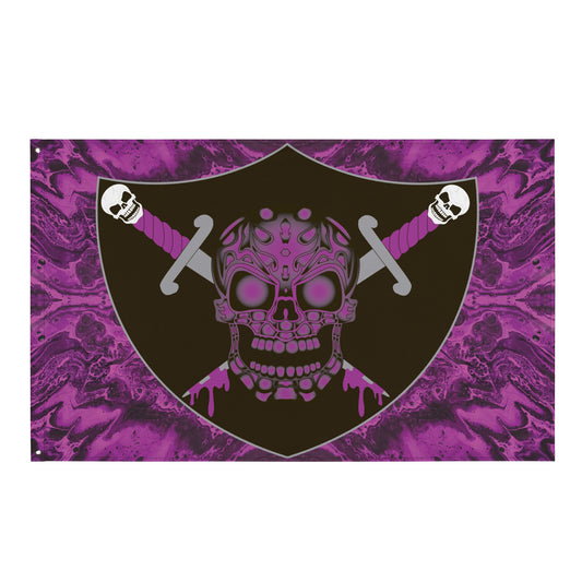 Flag with Skull Design - SW-RA-001
