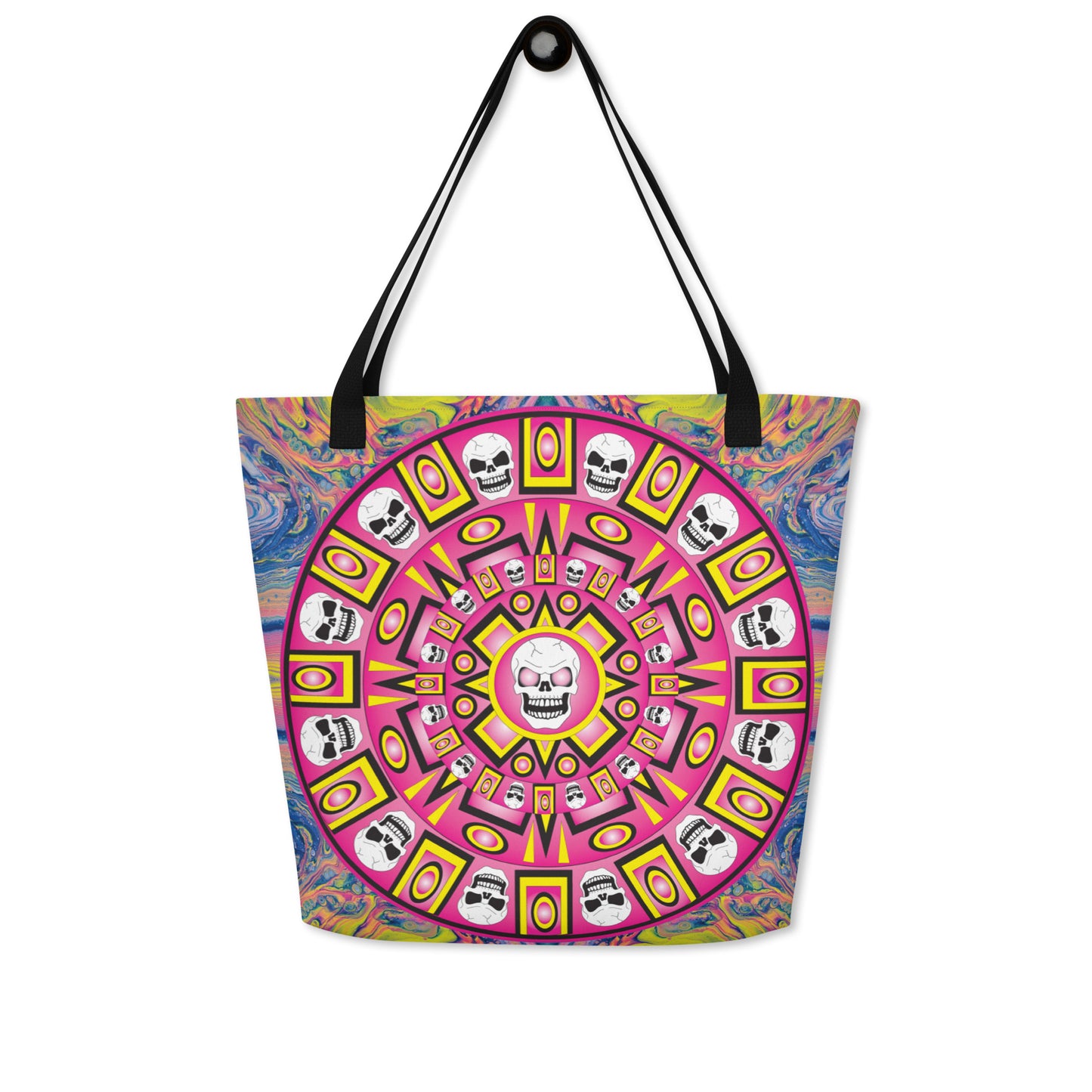 All-Over Print Large Tote Bag - SW-003