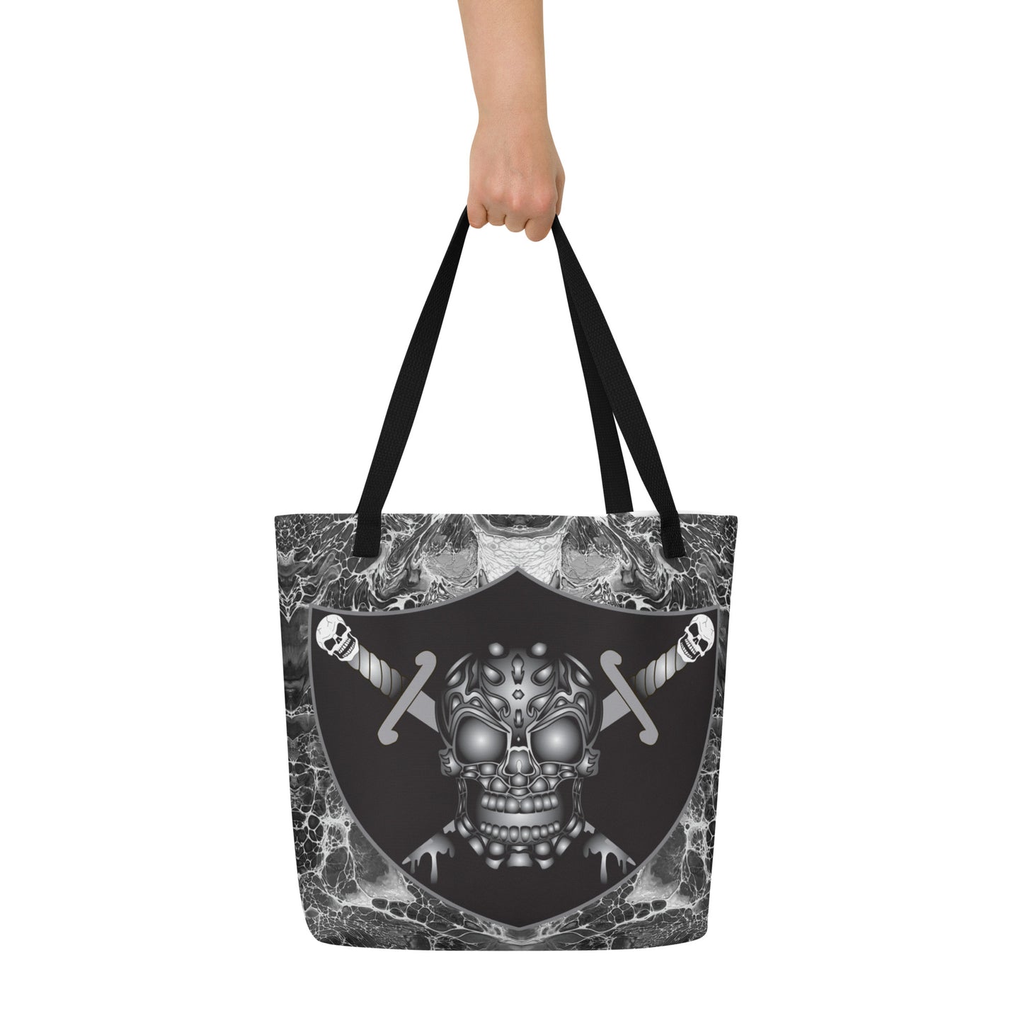 All-Over Print Large Tote Bag - SW-002