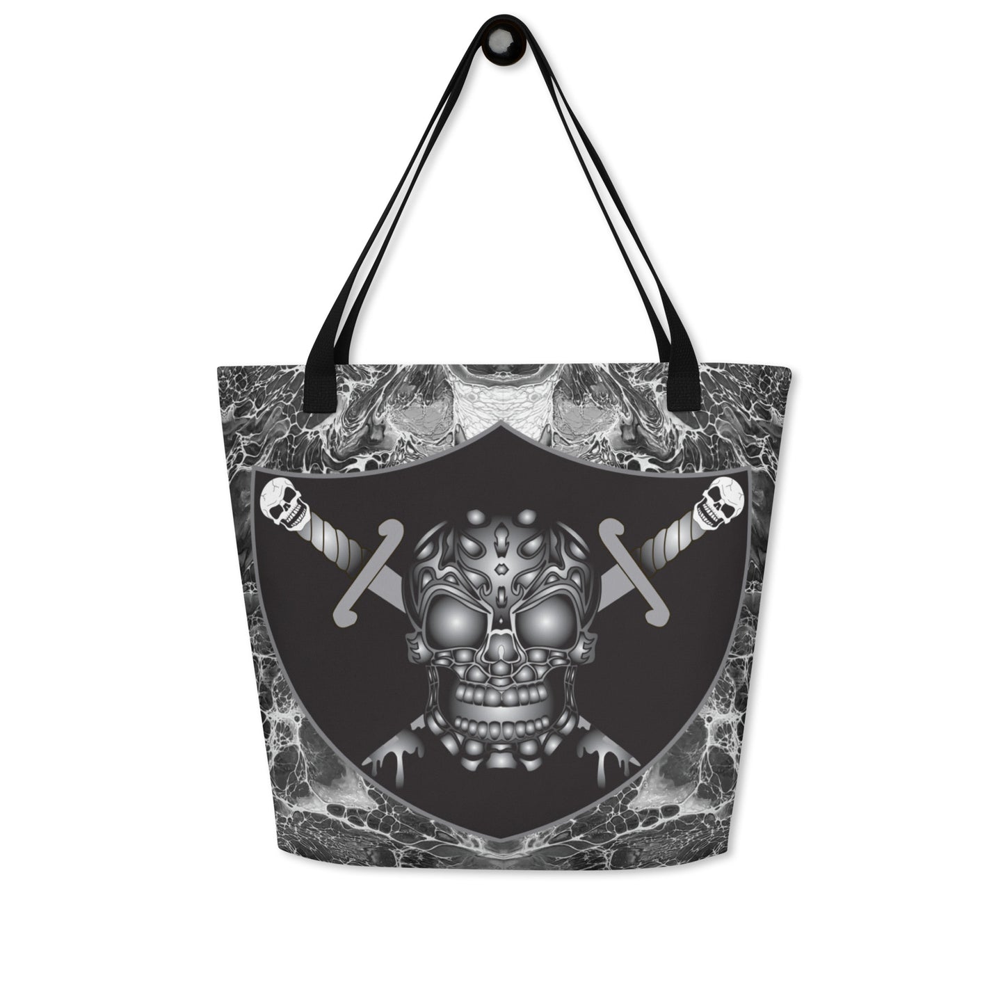 All-Over Print Large Tote Bag - SW-002
