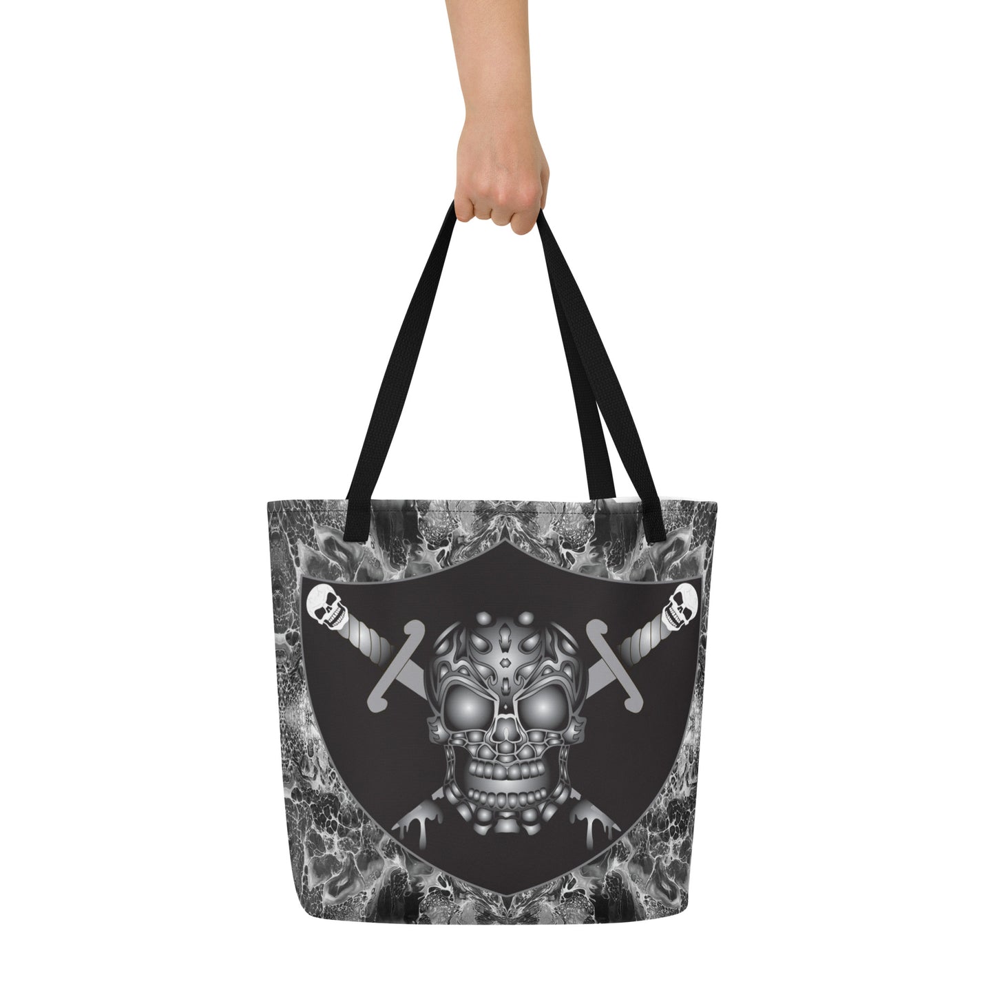 All-Over Print Large Tote Bag - SW-006
