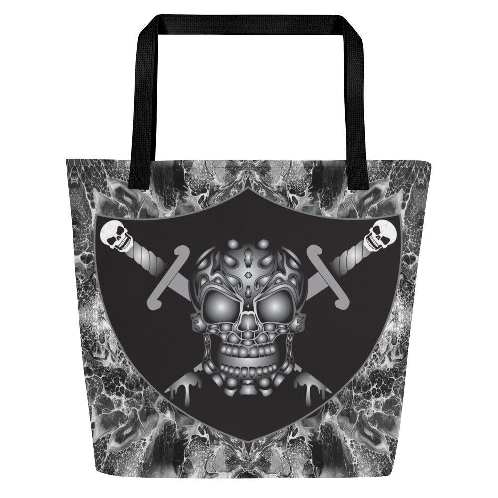 All-Over Print Large Tote Bag - SW-006
